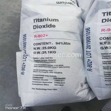 Dioxido de titanio de calidad estable Rutile R902